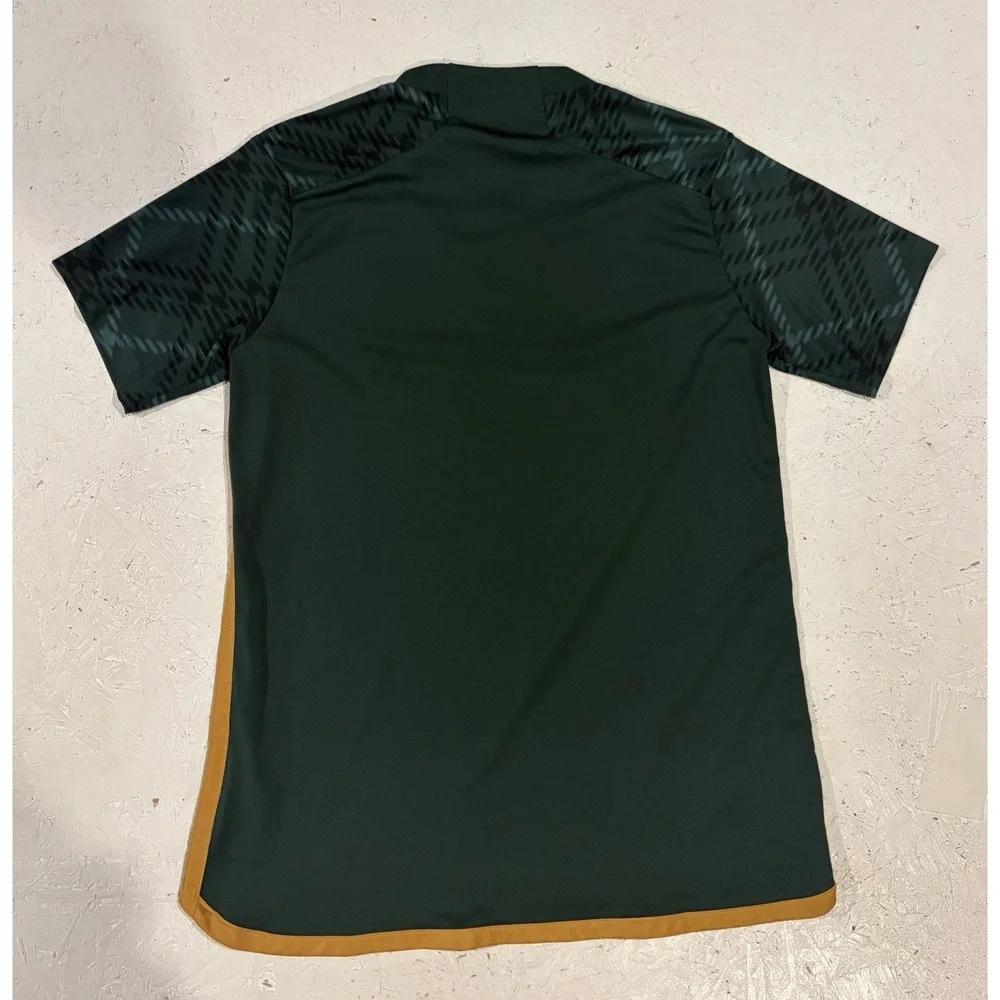 Adidas Portland Timbers Jersey Mens Medium M Green 2023/24 Home Plaid Soccer